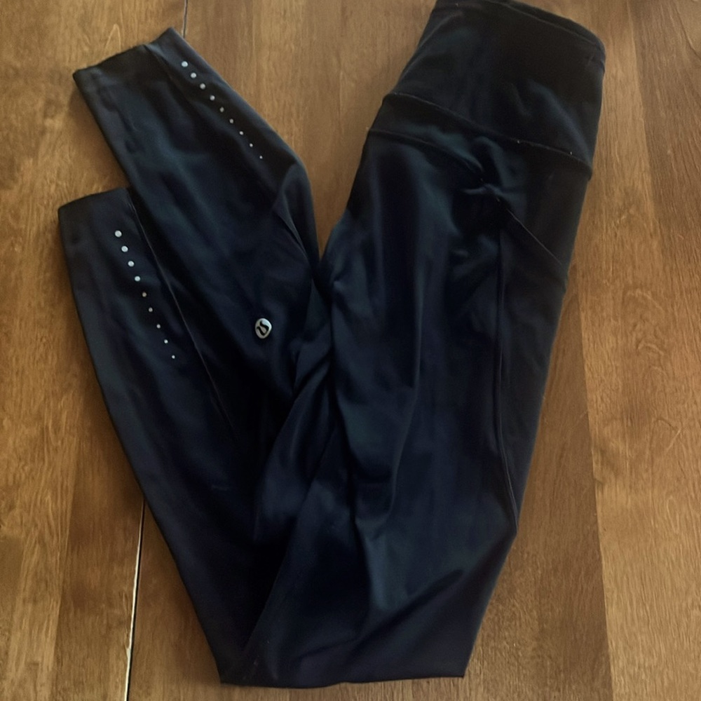 lululemon Fast and free leggings with pockets